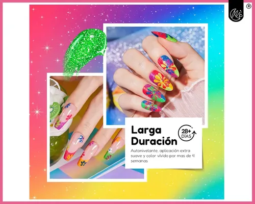 Kit Uñas Esculpidas Soft Gel Set Uv Completo Semipermanente