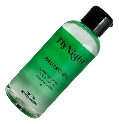 Fly Night Aceite Lubricante Corporal Masajes Neutro 100ml