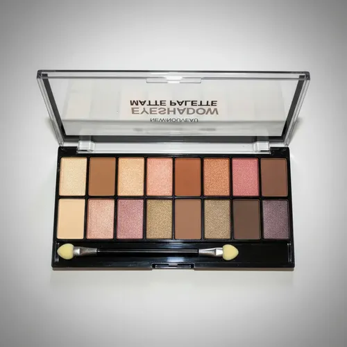 Paleta De Sombras 16 Tonos Satinados Y Matte