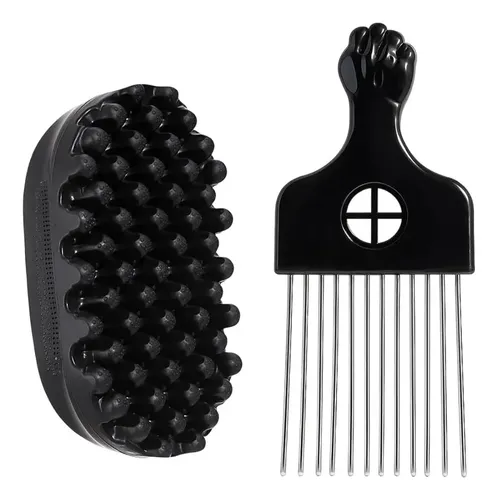 Esponja Para Cabello Rizado, Esponja Para Peinar El Cabello