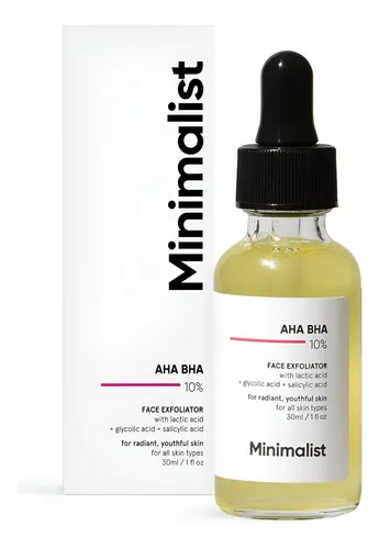 Sérum Exfoliante Minimalista 10% Aha (ácido Láctico Y Glicól