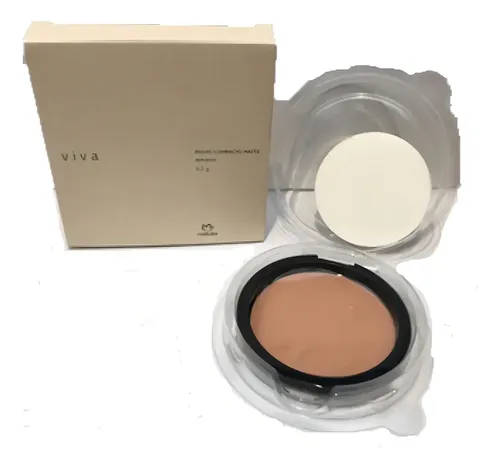 Natura Repuesto De Polvo Compacto Mate Color CLARO 24