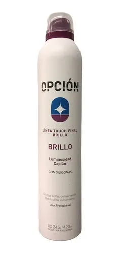 Brillo Opcion Salon Con Silicona 225g 390ml Peluqueria