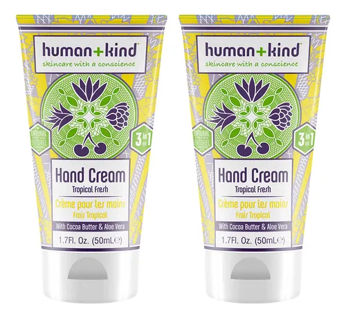 Crema Para Manos, Codos Y Pies, Tropical Fresh, Paquete De 2