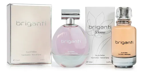Pack Perfume Mujer Fragancia Femenina Premium Briganti