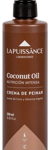 La Puissance Coconut Oil Crema Peinar Nutritiva Coco X 300ml