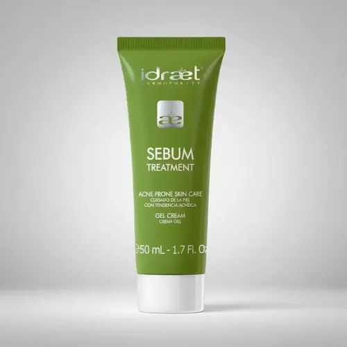 Idraet Acne Sebum Crema Gel Regulador Sebo Piel Grasa X 50ml
