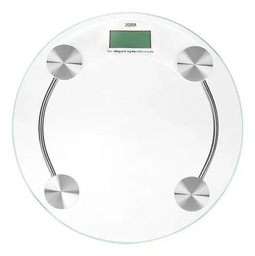 Balanza Digital Baño Personal 180 Kg Vidrio Templado