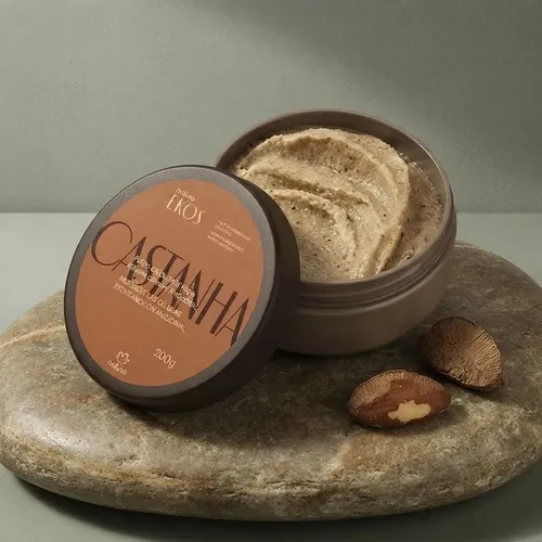 Exfoliante Castaña Cuerpo Ekos 200g en pulpa
