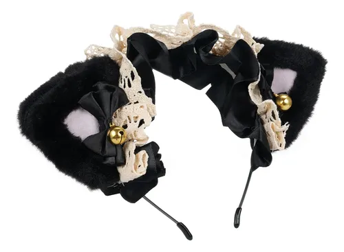 Diadema Con Adorno De Pelo Con Orejas De Gato