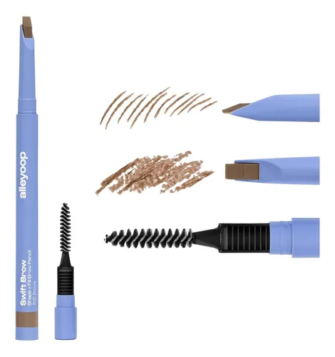 Lápiz De Cejas All-in-one Swift Brow De Alleyoop Soft Brown