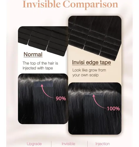 Extensiones De Cabello Con Cinta Invisi Edge Goo Goo 20