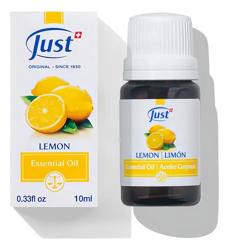 Aceite Esencial Limon Swiss Just Aromaterapia 10ml