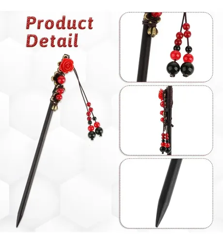 Paquete De 2 Palillos Chinos Para El Pelo, Horquillas Chinas