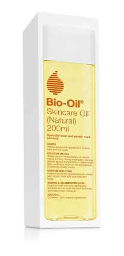 Bio Oil Aceite Natural Cuidado Piel Cicatrices Estrías 200ml