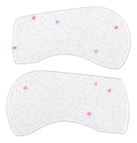 Parches Laminado De Cejas -silicona Con Glitter