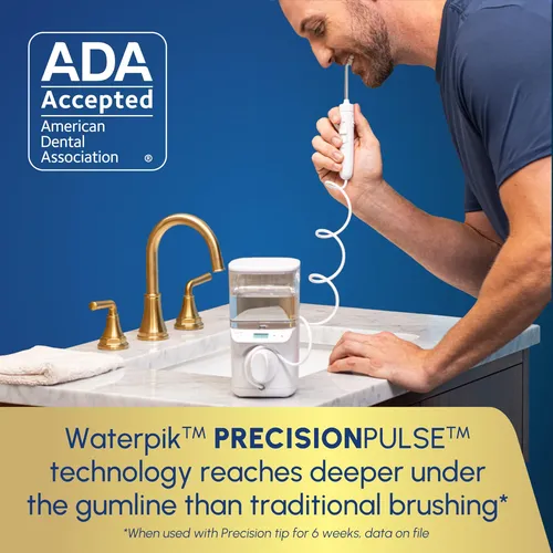Waterpik Promax Hilo Dental 10 Ajustes 5 Puntas Blanco