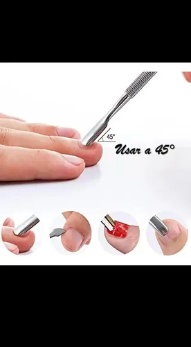 Kit Uñas Con 100 Tips Press On Para Soft Gel