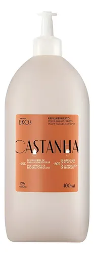 Repuesto Pulpa Corporal Castaña Ekos Natura Vegano