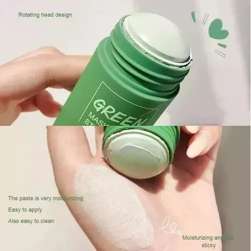 Máscara De Té Verde En Barra, Té Verde, Lista Para El Acné,