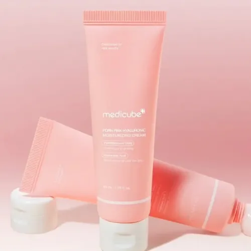 Medicube Salmon Dna Pdrn Crema Hidratante Hialurónica Rosa Día/noche Todo Tipo De Piel