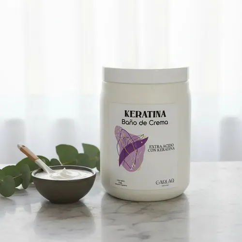 Baño De Crema Keratina Hidratacion Regeneracion Carlaq 1kg