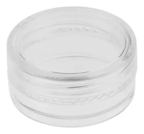 50 Potecitos De Acrílico Con Tapa Para Muestras De Crema 4g