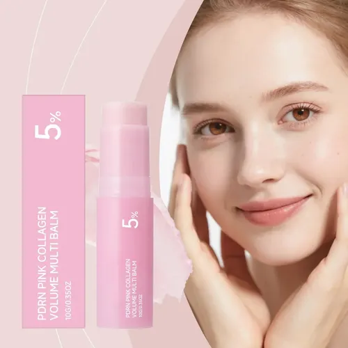 Bálsamo Facial Colágeno Volumen 10g Antiage Todo Tipo De Piel Día/noche
