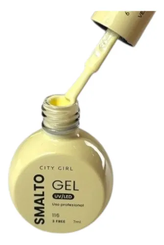 Esmalte Semipermanente Uv City Girl Tono #116