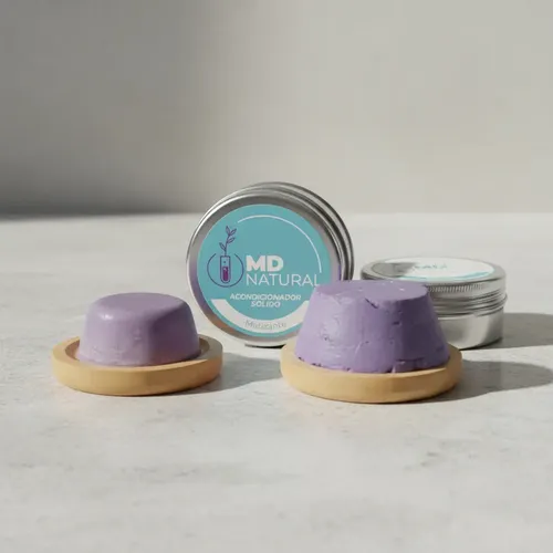 Shampoo Solido Matizante Y Acondi Solido Matizante Md Natura