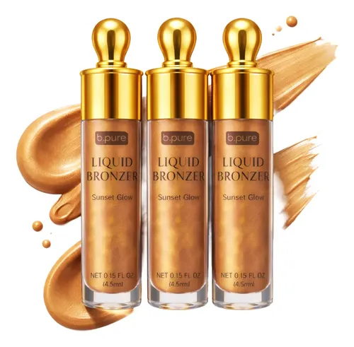 Bronzer Líquido Bpure Piel Radiante X3 Belleza Amazon