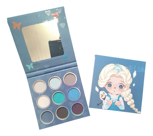 Paleta Sombras Princesas Cenicienta Bella La Sirenita Frozen