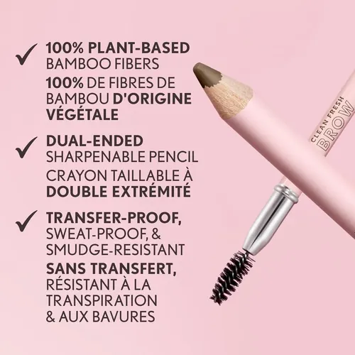 Lápiz De Cejas Covergirl Clean Fresh Brow Medium Brown