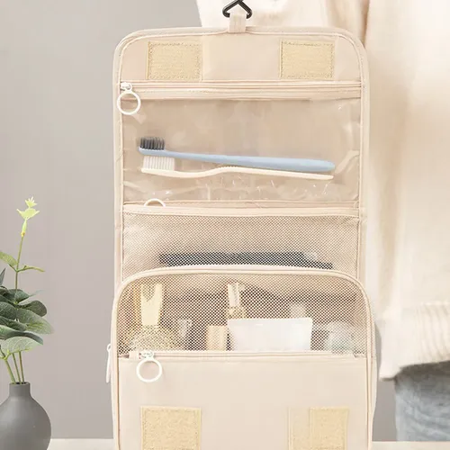 Bolso Visible 1pc Para Maquillaje Colgante Multipropósito