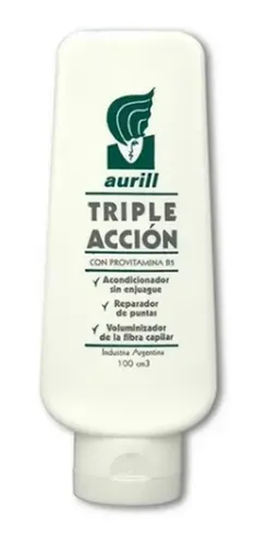 Acondicionador Sin Enjuague Triple Acción Aurill X100ml
