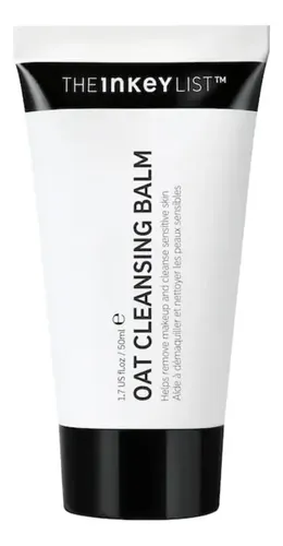 The Inkey List Oat Cleansing Balm Limpiador Facial Desmaquillante Bálsamo Avena Calma Hidrata Piel Sensible Retira Maquillaje Waterproof Limpieza Profunda Anti Irritación Glow Suave 150ml
