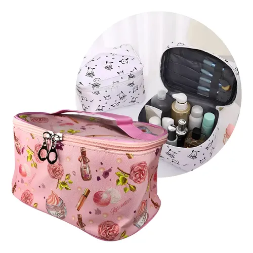 Neceser Porta Cosmeticos Maquillaje Brochas Bolso Estuche Color 1