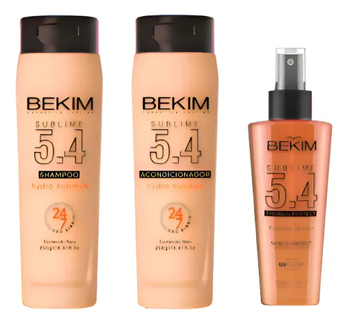 Shampoo Acondicionador 250g Protector Térmico Bekim Sublime
