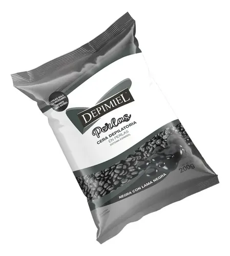 Depimiel Cera Depilatoria En Perlas Negra 200g Local