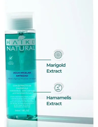 Agua Micelar Haiko Natural 236 Ml