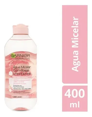 Agua Micelar De Rosas Garnier Skin Active Facial 400ml
