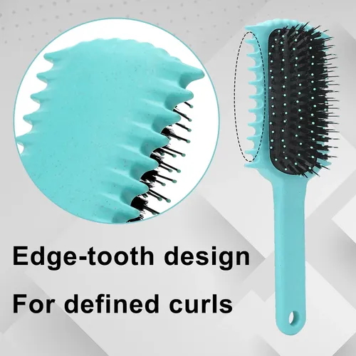 Cepillo Para Cabello Rizado Uhaclws Volume Curl Defining Pur