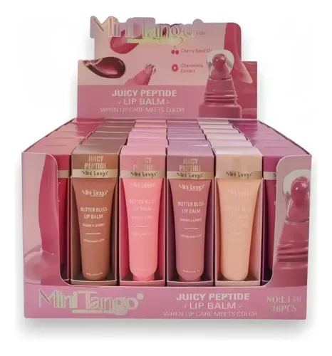 Bálsamo Labial Juicy Peptide Mini Brillo Labial Hidratante