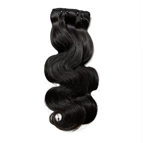 Extensiones De Cabello Humano Ondulado Cuerpo 30cm Para Muje