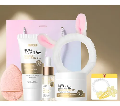 Ss Set De Cuidado Facial Laikou Esencia De Caracol