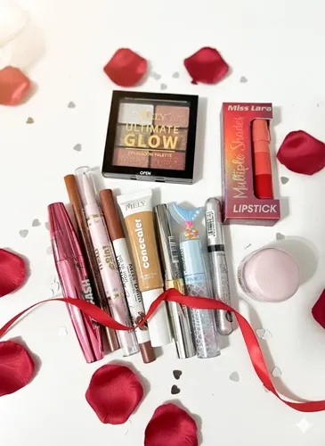 Combo San Valentín 11 Productos Oferta P Regalar Maquillaje