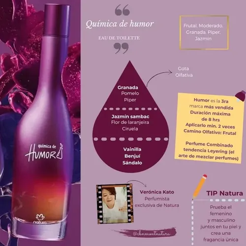 Natura Humor Quimica De Eau De Toilette 75 ml Para Mujer