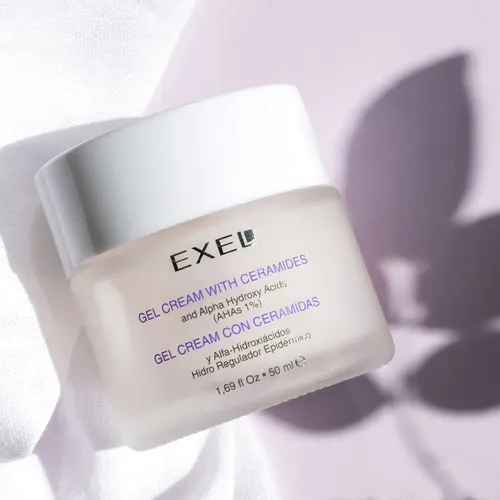 Gel Cream Con Ceramidas Y Ahas Hidro Reguladora Exel Momento de aplicación Día/Noche Tipo de piel Todo tipo