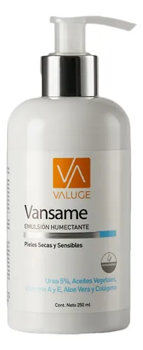 Valuge Vansame Emulsión Humectante Corporal Piel Sensible