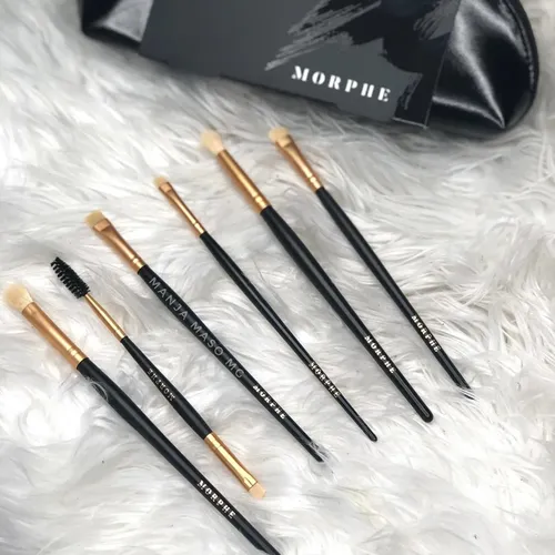 Kit De Maquillajes Profesional Sombras Ojos Y Set De Brochas